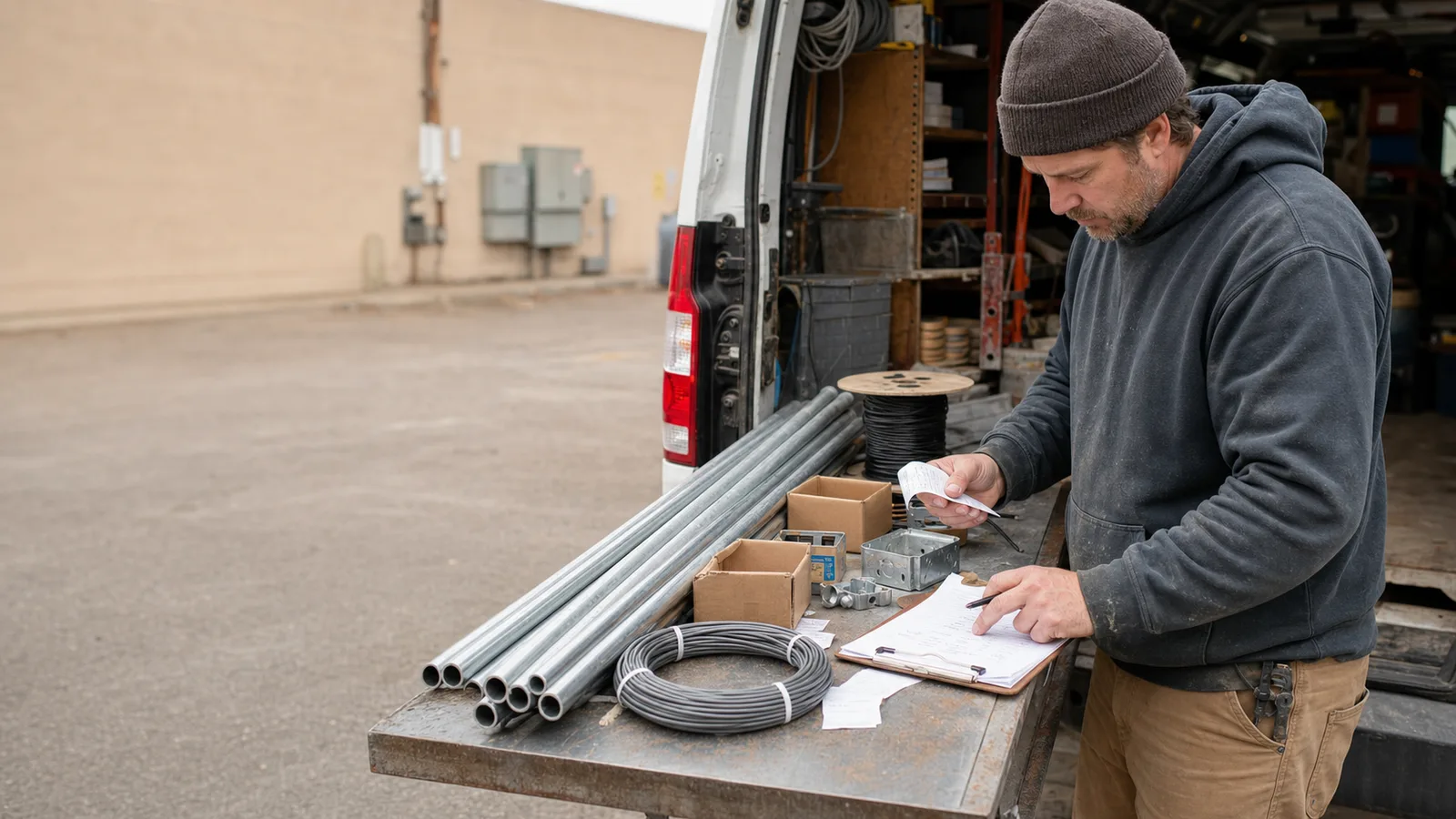 Electrical Contractor Material Markup on a T&M Invoice: What to Show and What to Attach