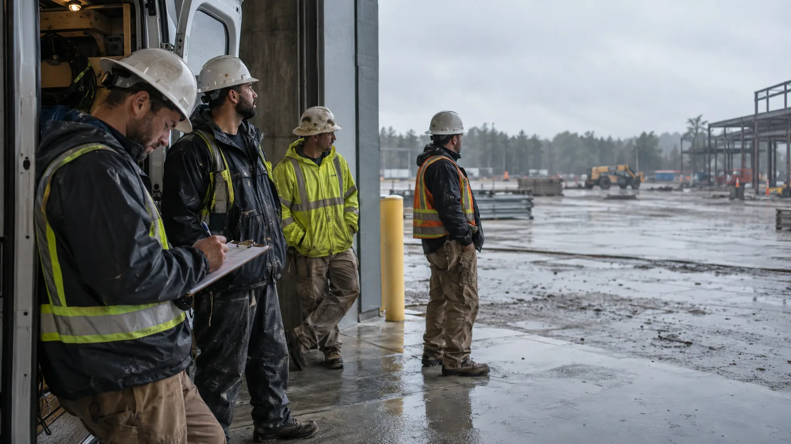 Electrician Weather Delay Standby Hours Documentation: What to Write the Hour It Happens